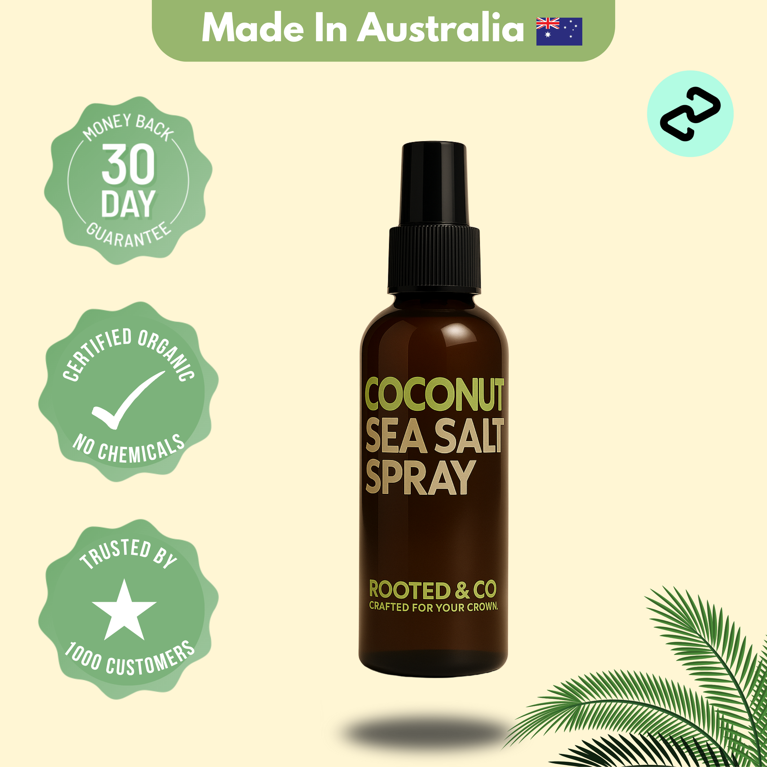 Coconut Sea Salt Spray - ADD HYDRATION, DITCH THE FRIZZ