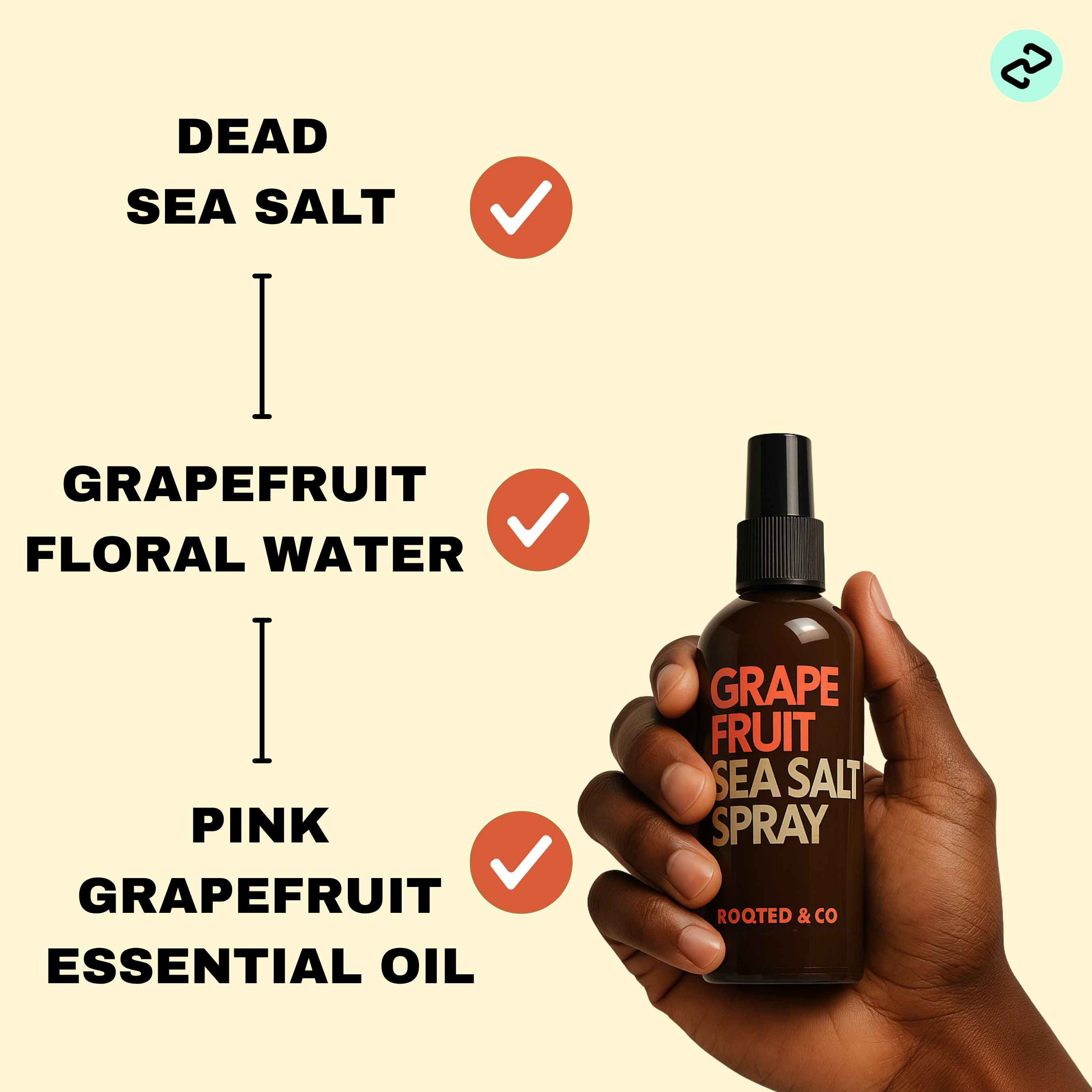 Grapefruit Sea Salt Spray - VITAMIN C IN A BOTTLE