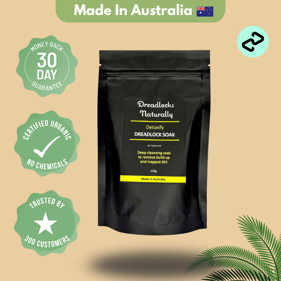 Dreadlocks Naturally Detoxify dreadlock Soak