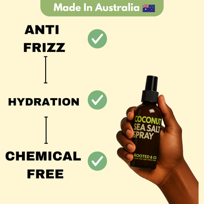 Coconut Sea Salt Spray - ADD HYDRATION, DITCH THE FRIZZ