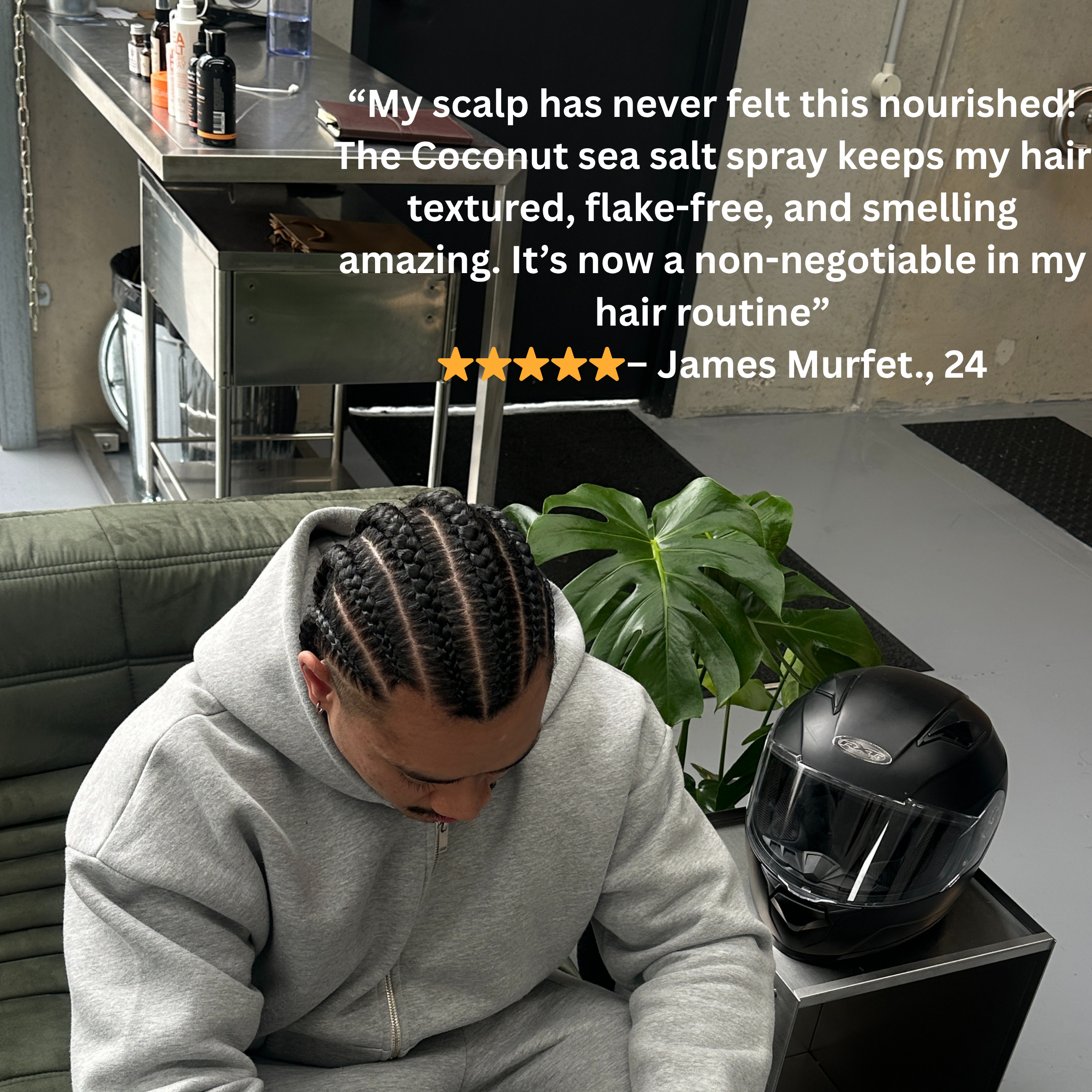 Coconut Sea Salt Spray - ADD HYDRATION, DITCH THE FRIZZ