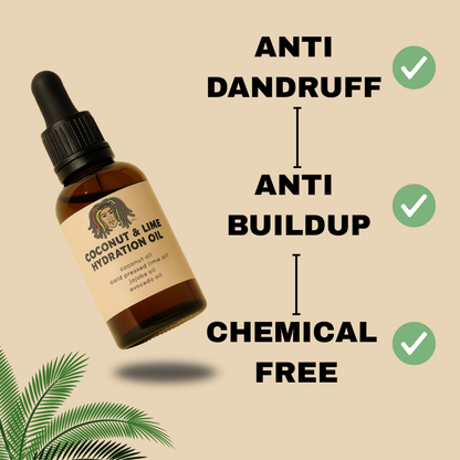 Coconut & Lime Hydration Oil - NOURISH YOUR SCALP