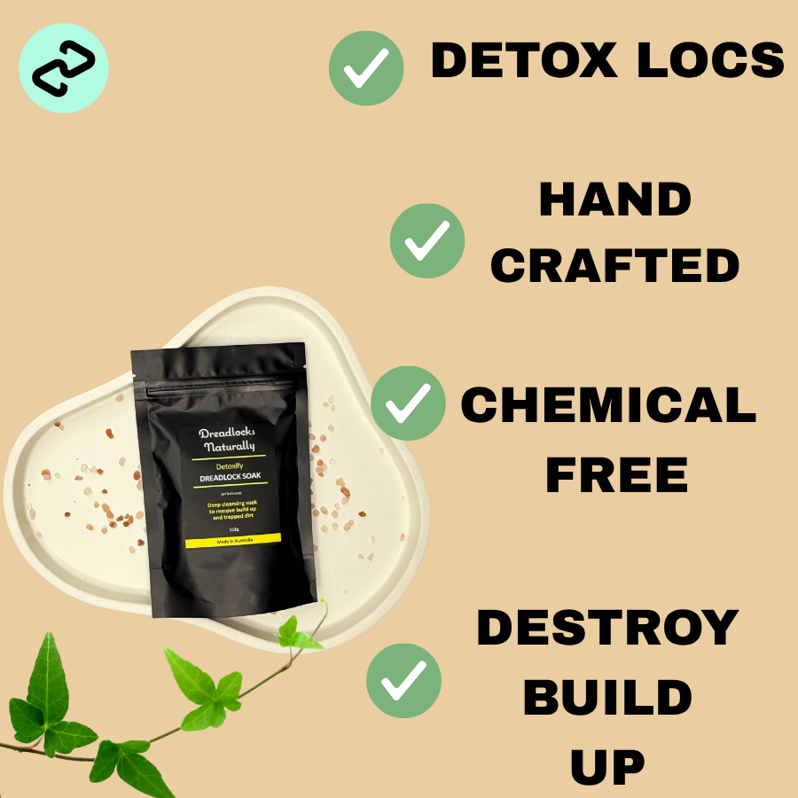 Dreadlocks Naturally Detoxify dreadlock Soak